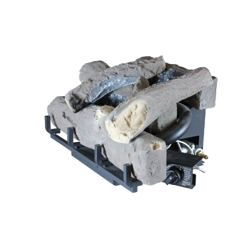 Log Fireplace Gas Heater 520mm Wide